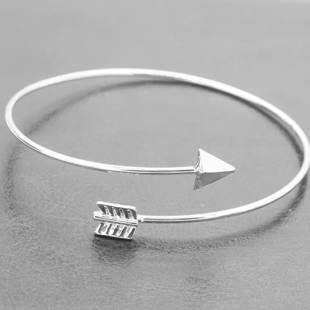 NEW Sterling Silver Arrow Cuff Bracelet Jewelry Gift